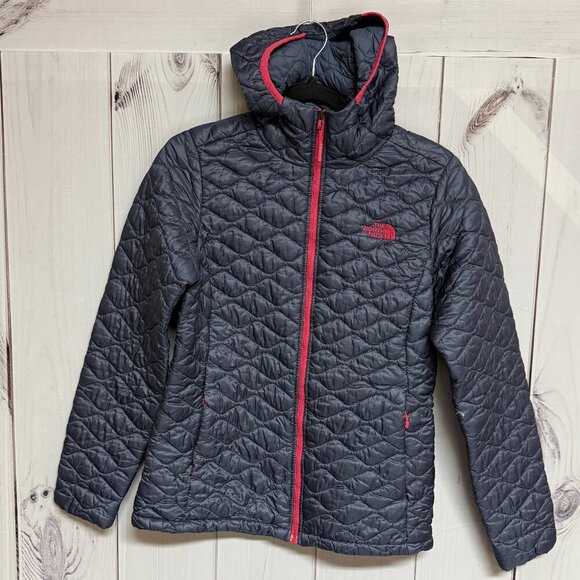 The North Face Women’s ThermoBall Hoody Grisaille Gray Medium - Picture 1 of 15